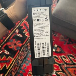 Arris surfboard SBG6580 router